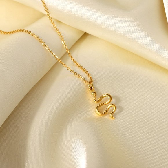 Quinn Serpent Necklace - Picture 3 of 7